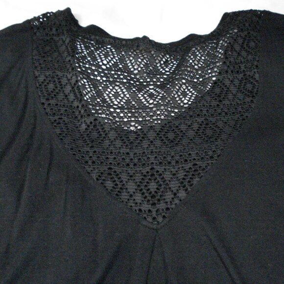 Round Neck Dress/ Top with Lace accent - Picture 4 of 7